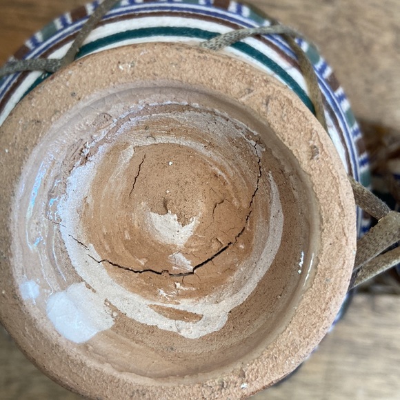 Vintage Moroccan Small Ceramic Drum Set - Picture 8 of 10